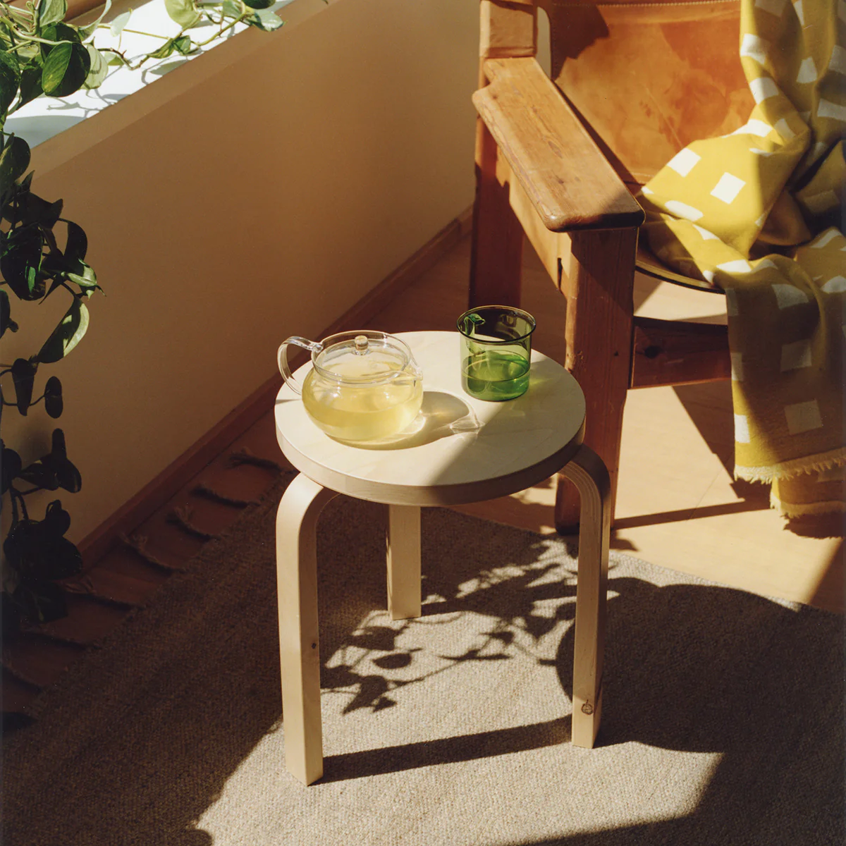 Artek Alvar Aalto Stool 60 - Three Legged Stool - Birch Veneer - Image 6