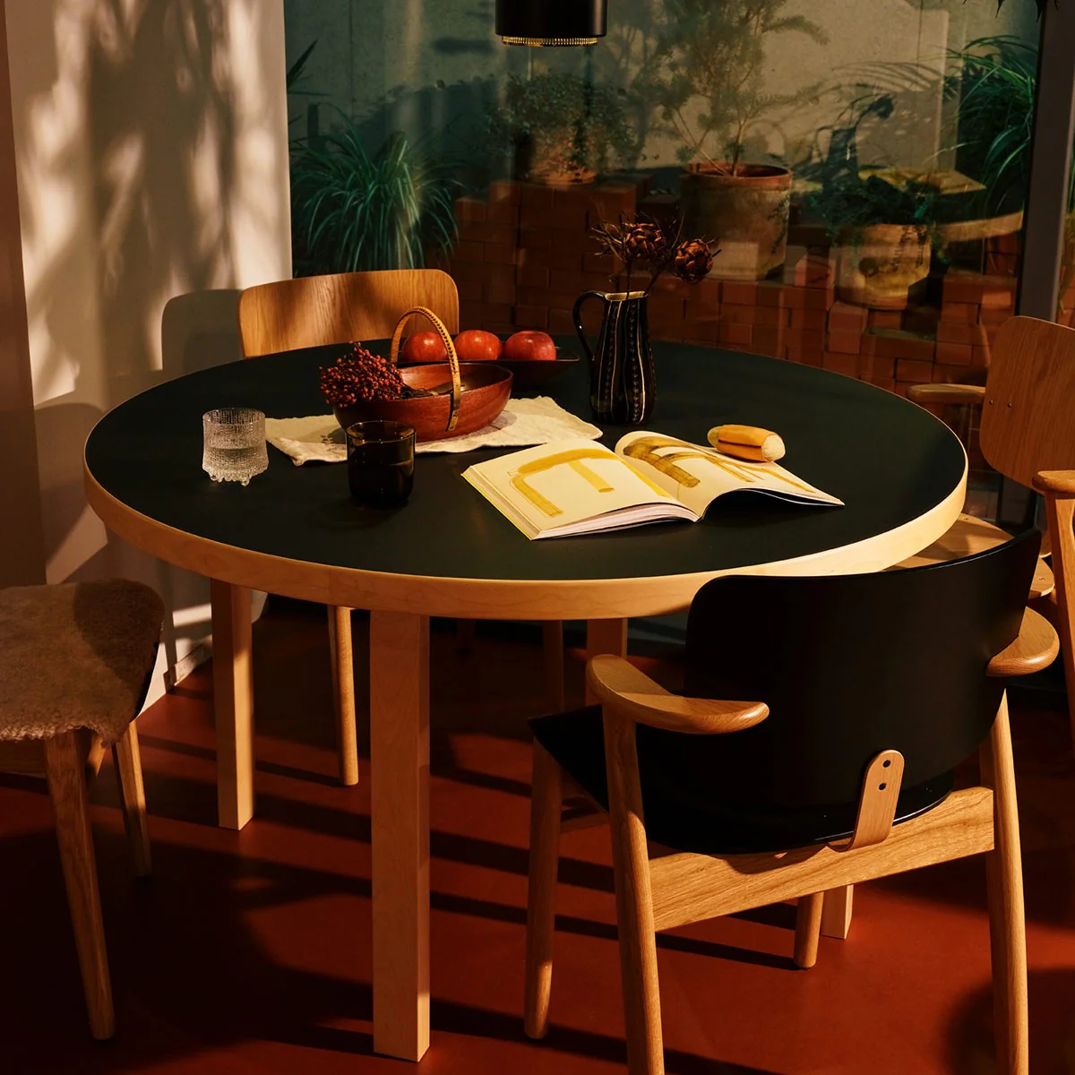 Artek Alvar Aalto 91 Round Table - Image 2