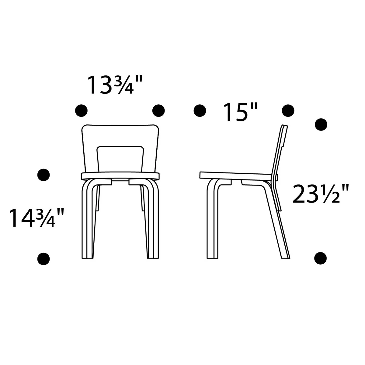 Artek Alvar Aalto N65 - Children's Chairs - Image 5