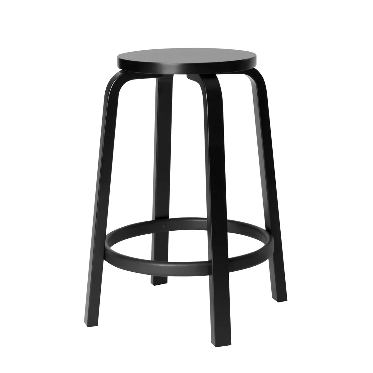 Artek Alvar Aalto Counter Stool 64 - 25-1/2" H - Image 7