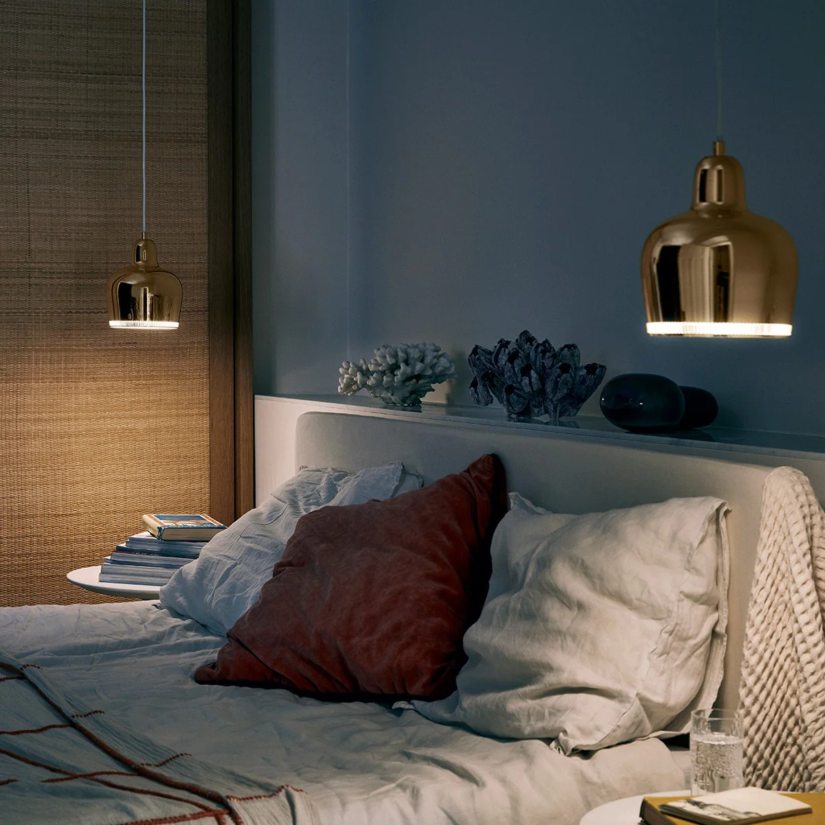 Artek Alvar Aalto A330S "Golden Bell" Ceiling Lamp - Brass Plated Steel - Image 4