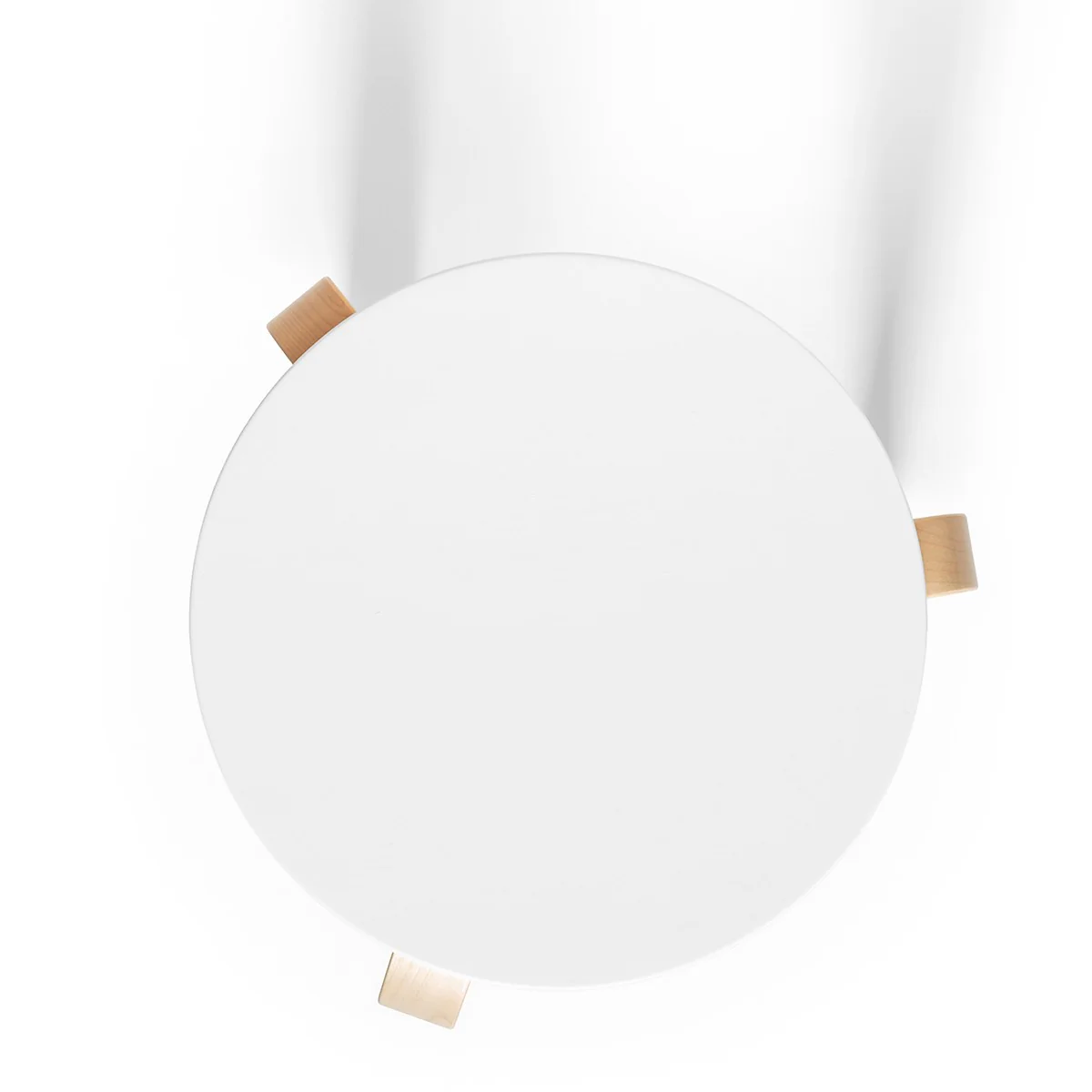 Artek Alvar Aalto Anniversary Stool 60 - Three Legged Stool - White - Image 2