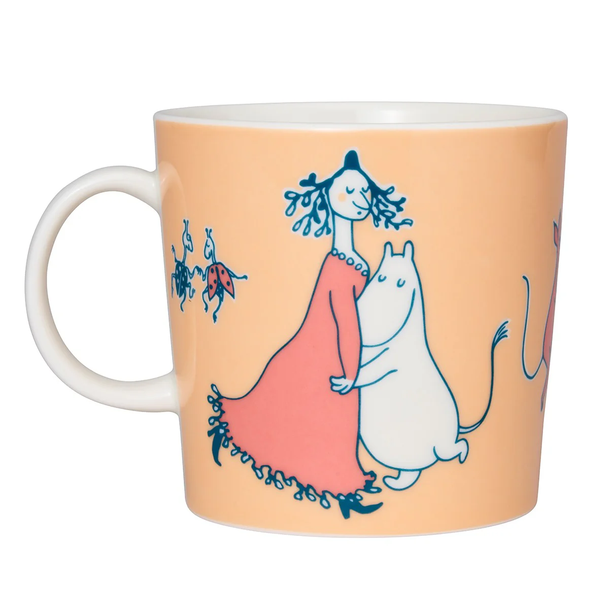 Arabia Moomin ABC Peach Mug - A - Image 3