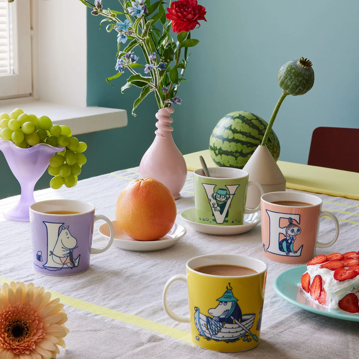 Arabia Moomin ABC Purple Mug - L - Image 5