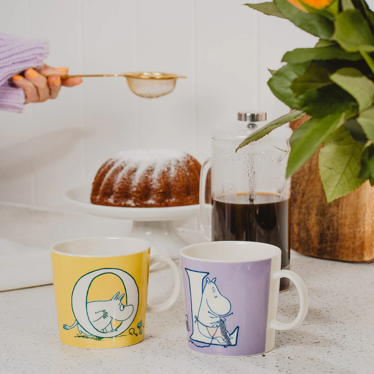 Arabia Moomin ABC Yellow Mug - O - Image 2