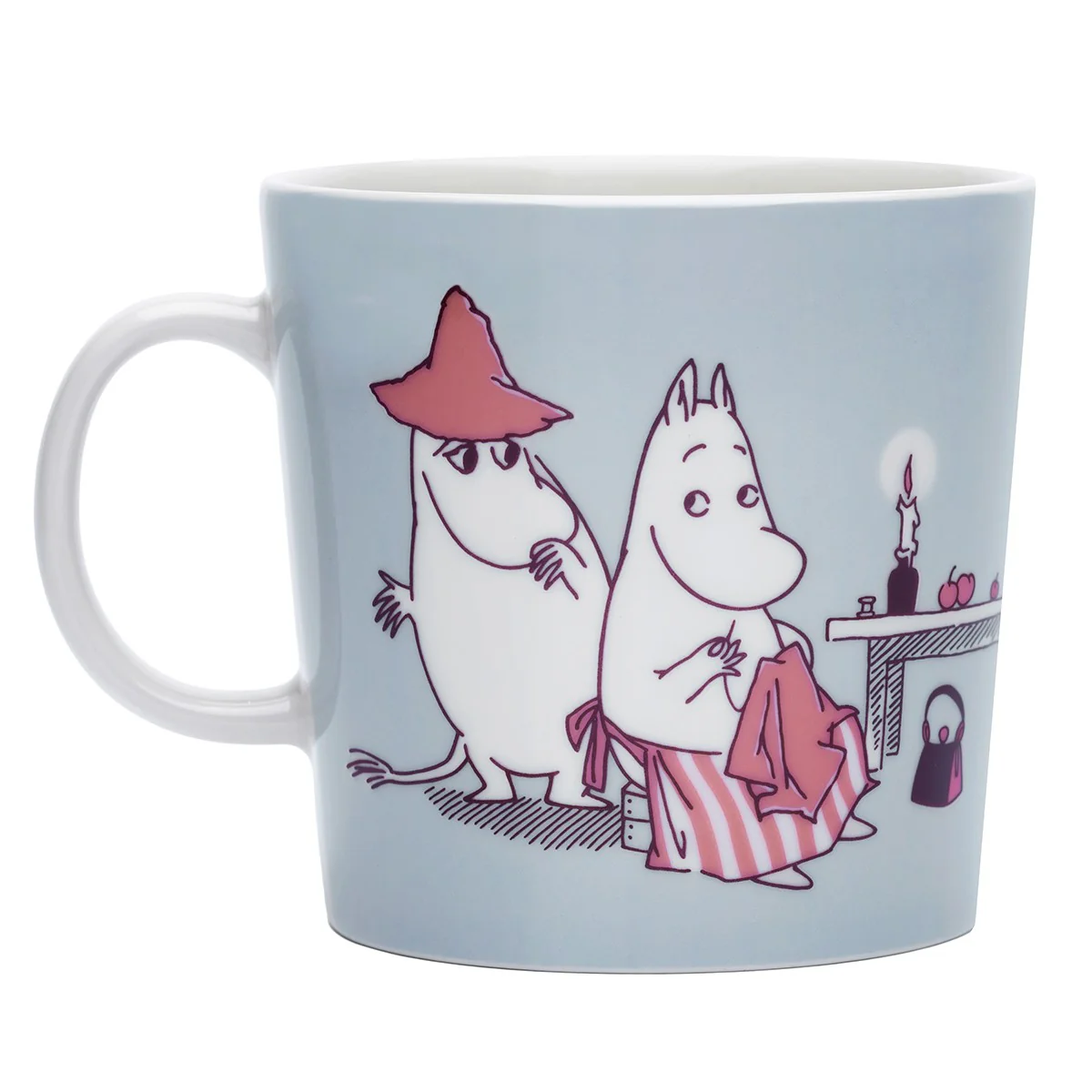 Arabia Moomin ABC Grey Mug - J - Image 3