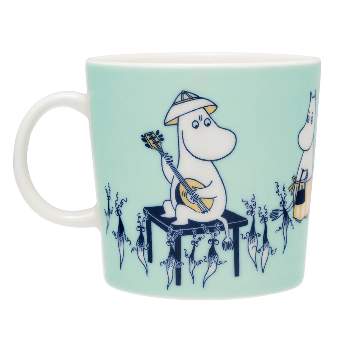 Arabia Moomin ABC Turquoise Mug - Q - Image 3