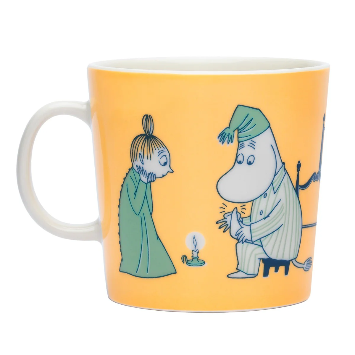 Arabia Moomin ABC Yellow Mug - K - Image 3