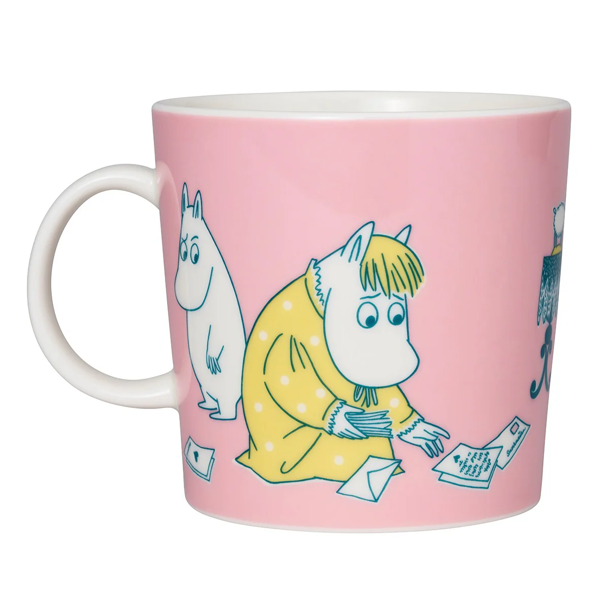 Arabia Moomin ABC Pink Mug - Y - Image 3
