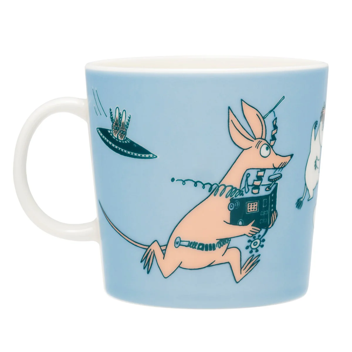Arabia Moomin ABC Light Blue Mug - Z - Image 3