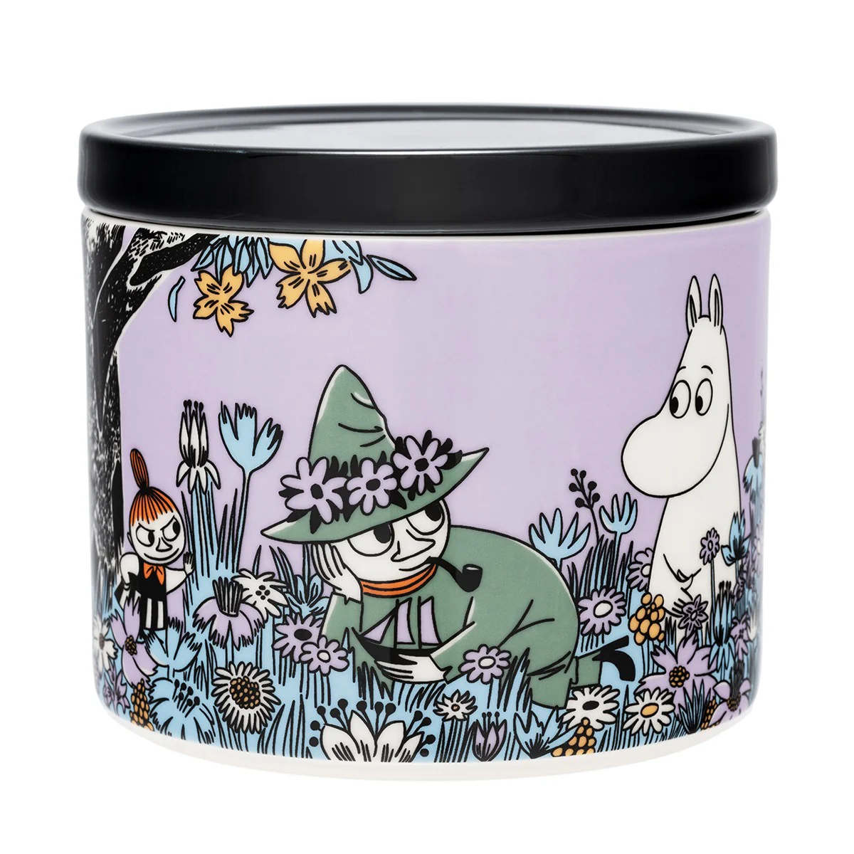 Arabia Moomin Friends Forever Cookie Jar - 80th Anniversary - Image 3