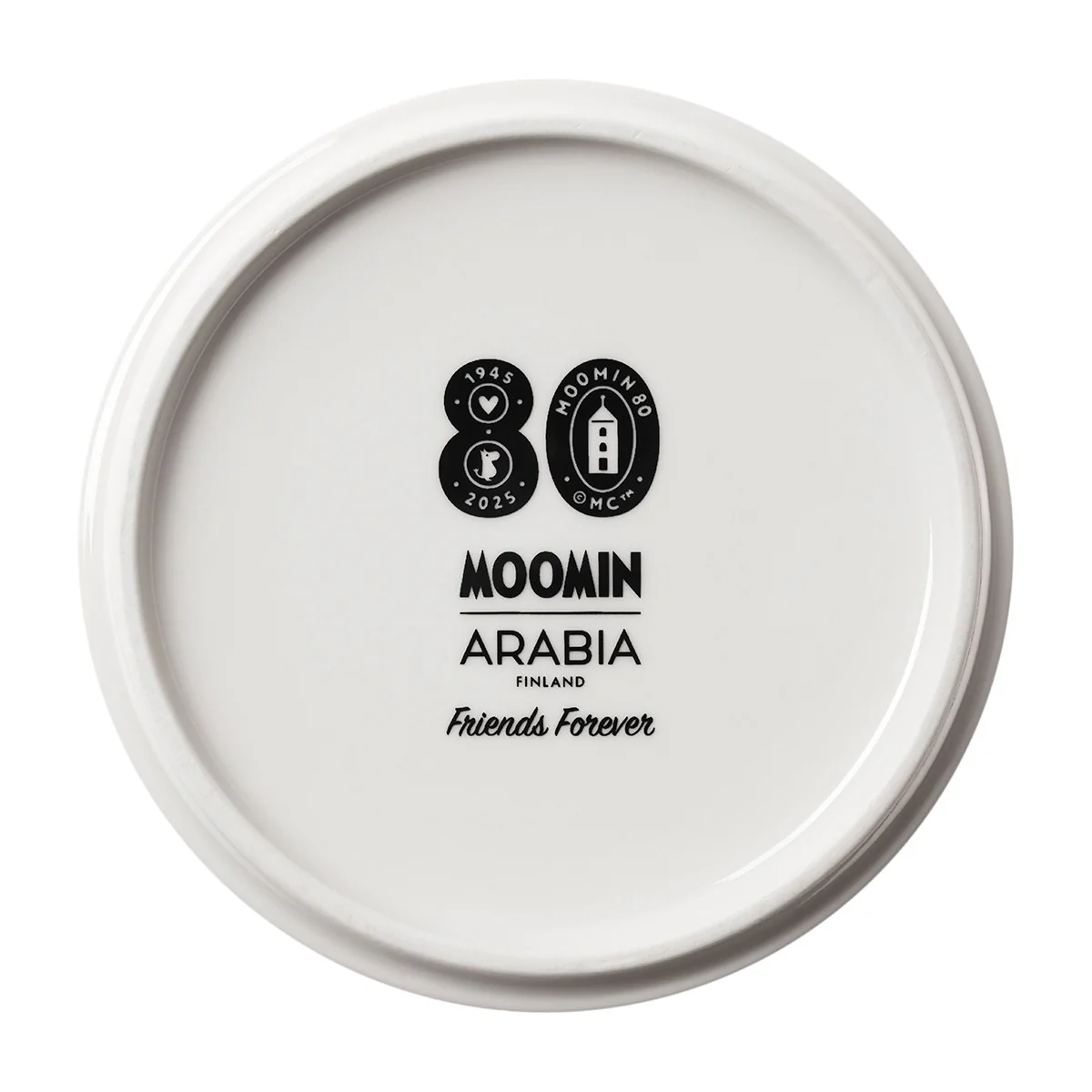 Arabia Moomin Friends Forever Cookie Jar - 80th Anniversary - Image 4