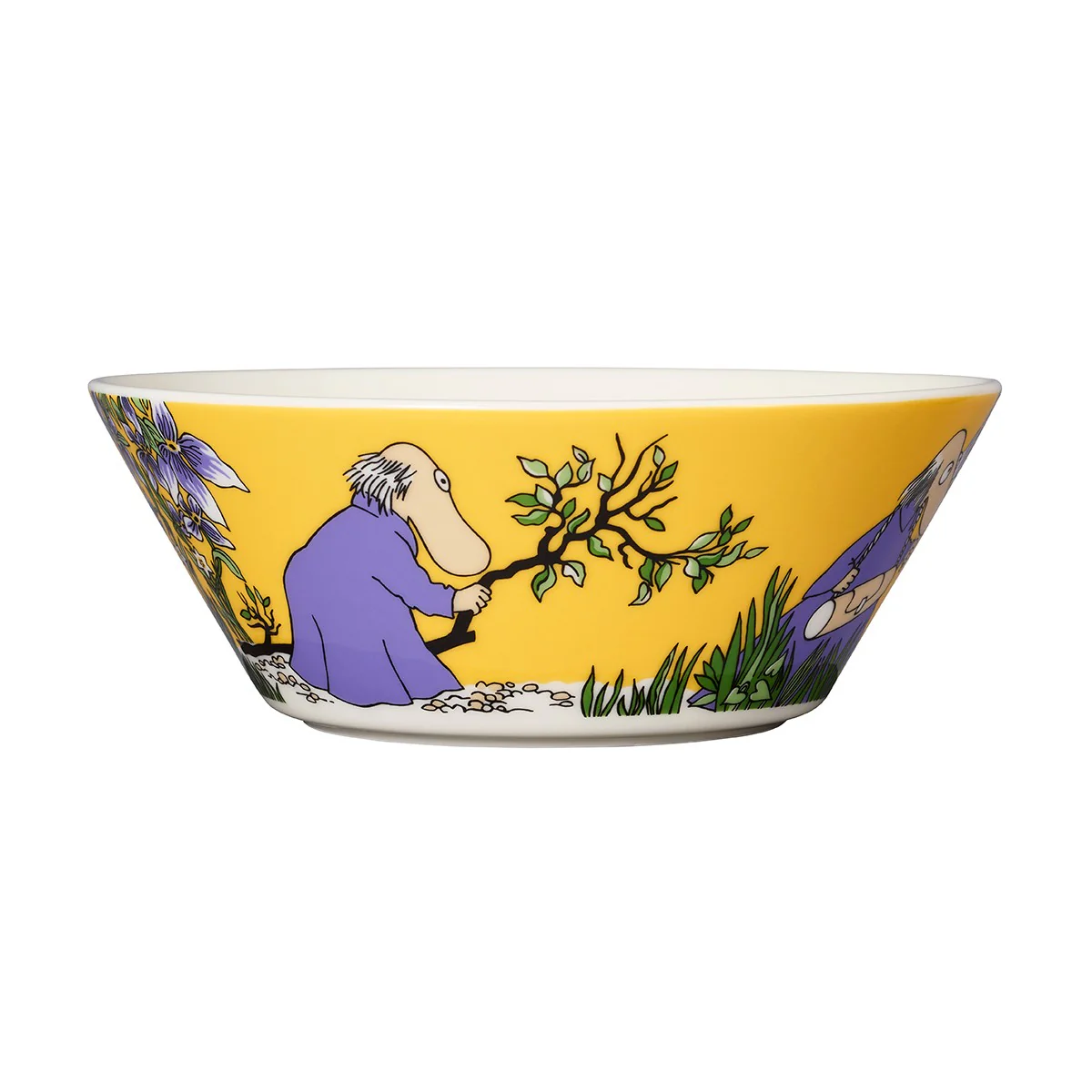 Arabia Moomin Hemulen Yellow Bowl - Image 3