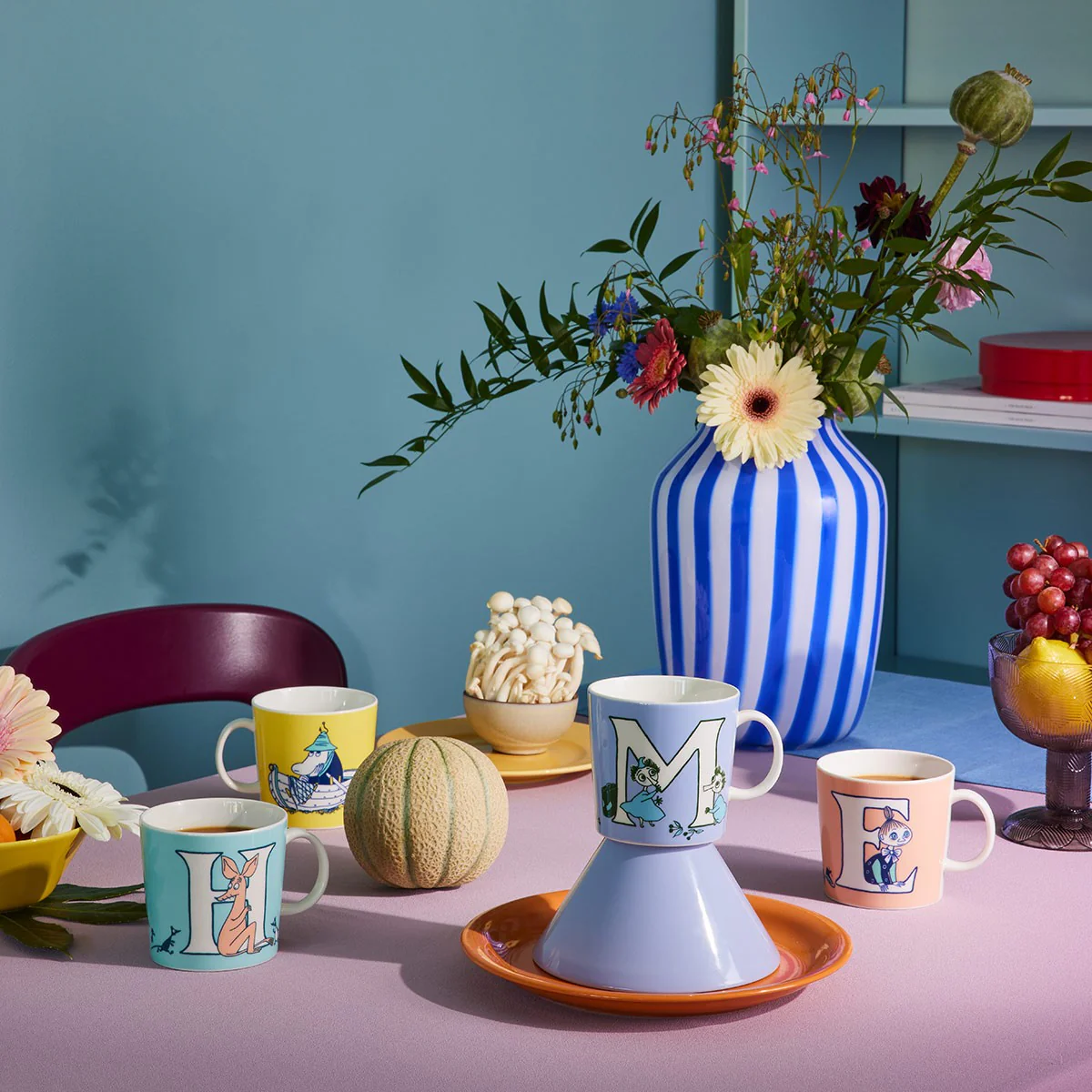 Arabia Moomin ABC Lavender Mug - M - Image 2