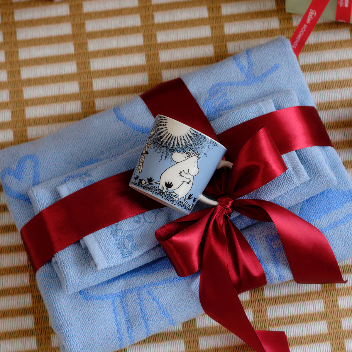 Arabia Moomin Love Blue Mug - Image 2