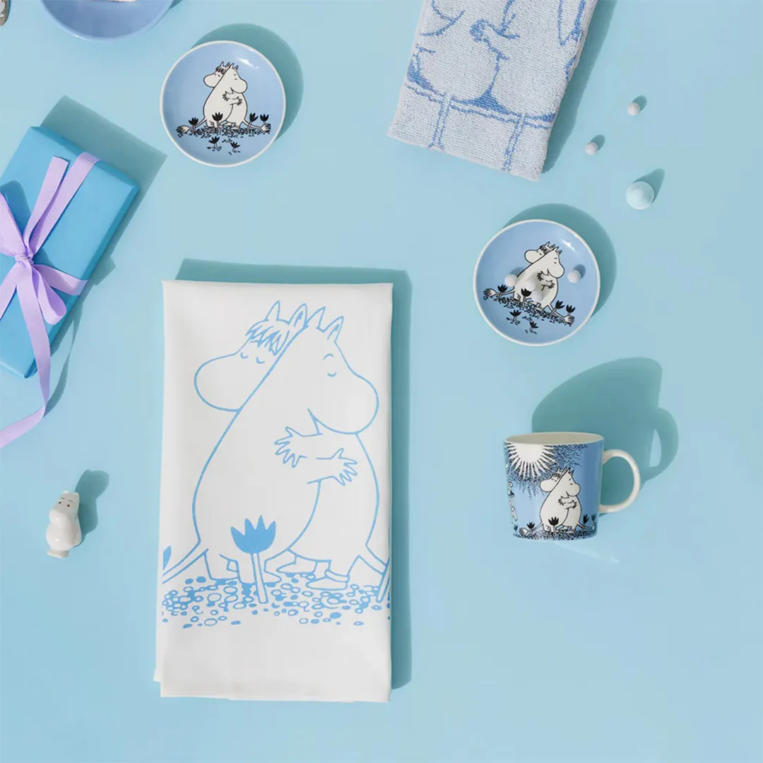 Arabia Moomin Love Blue Mug - Image 5