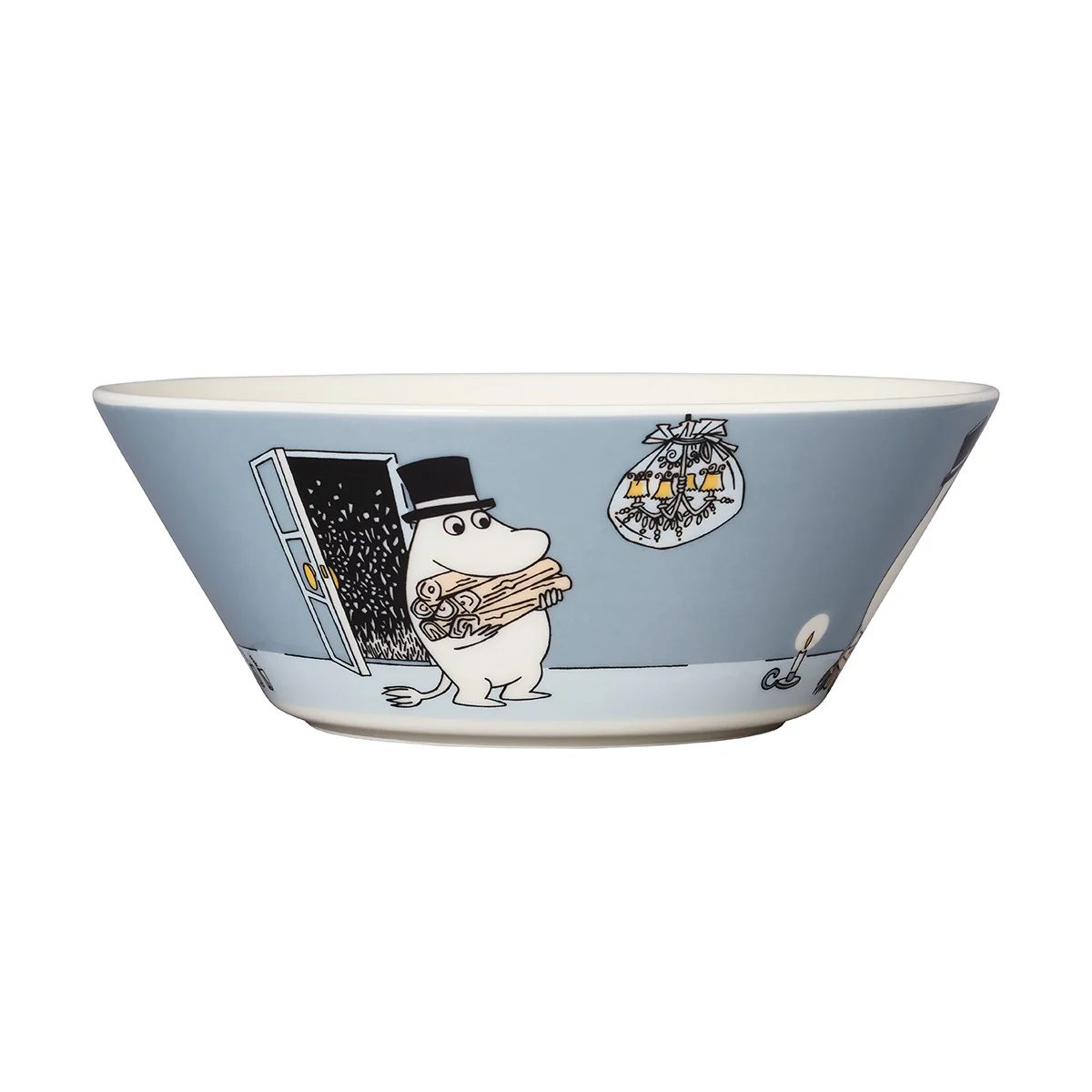 Arabia Moomin Moominpappa Grey Bowl - Image 2