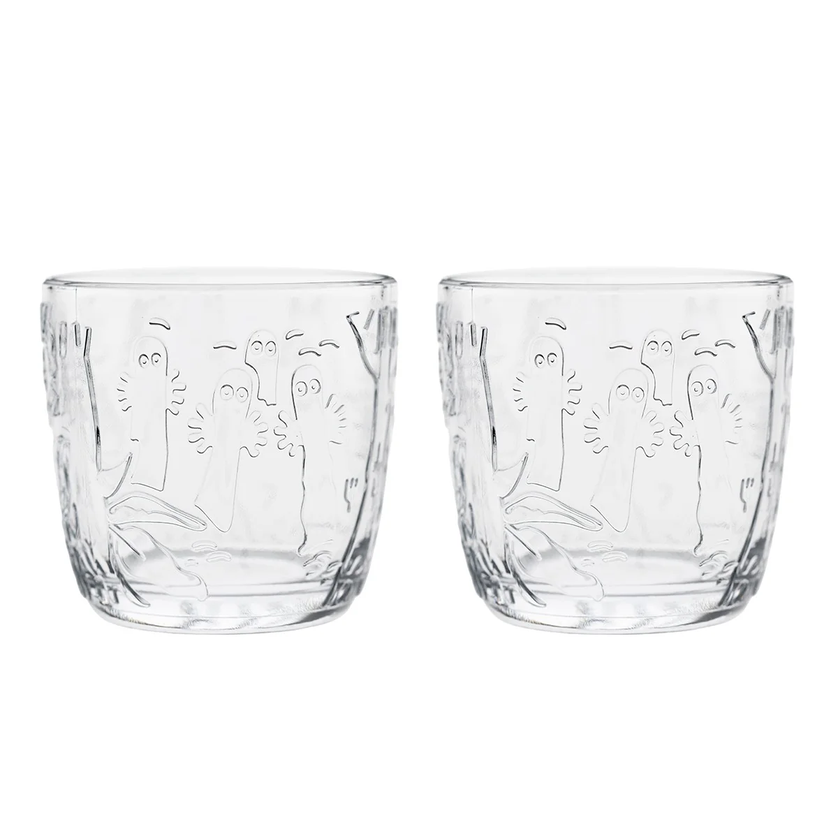 Arabia Moomin Mystical Forest Clear 2pc Tumblers - 9-1/2 oz - Image 3