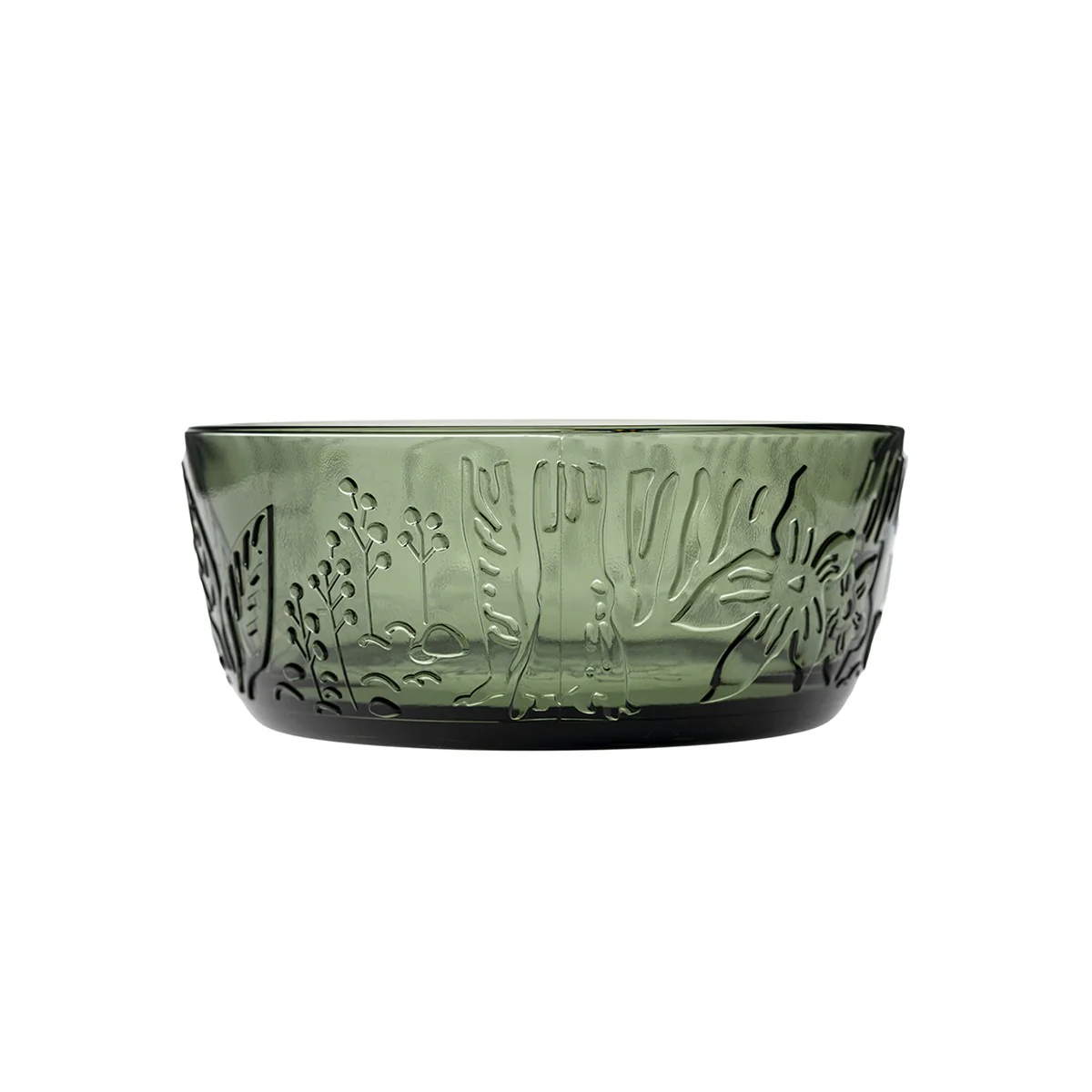 Arabia Moomin Mystical Forest Pine Green Dessert Bowl - Image 4