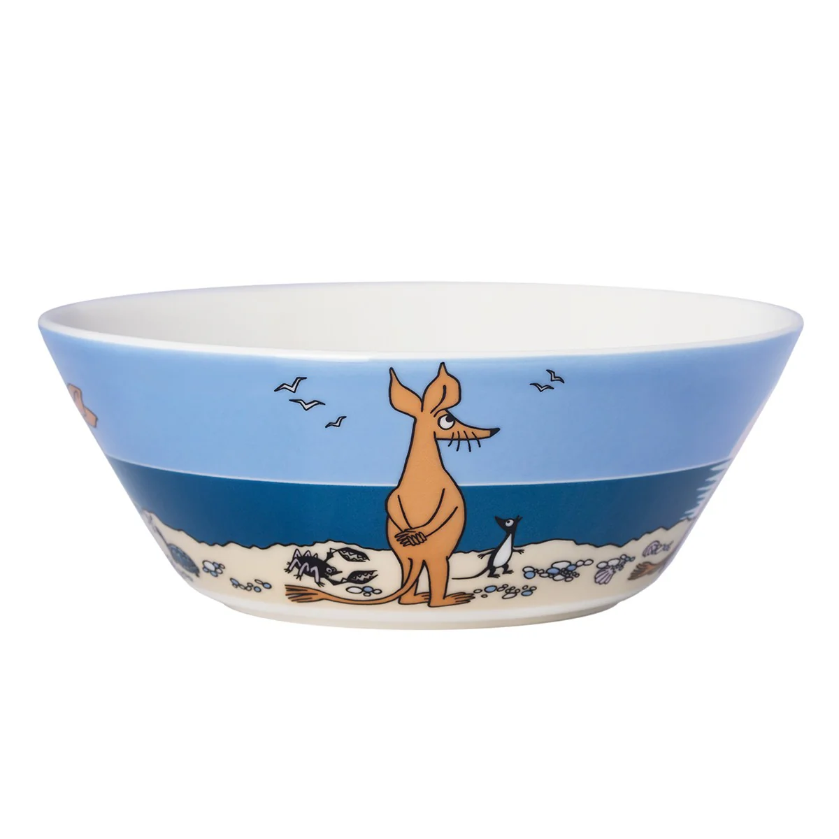Arabia Moomin Sniff Blue Bowl - Image 3
