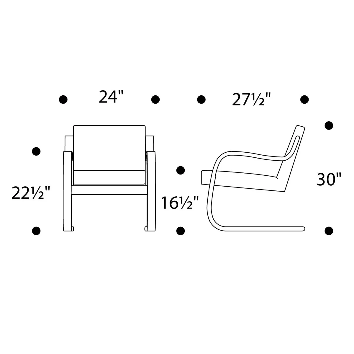 Artek Alvar Aalto Armchair 402 - Image 3