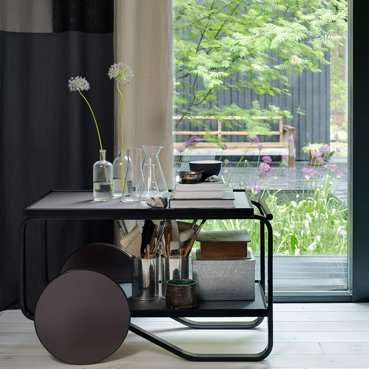 Artek Aalto / Jongerius Dark Tea Trolley 901 - Image 3
