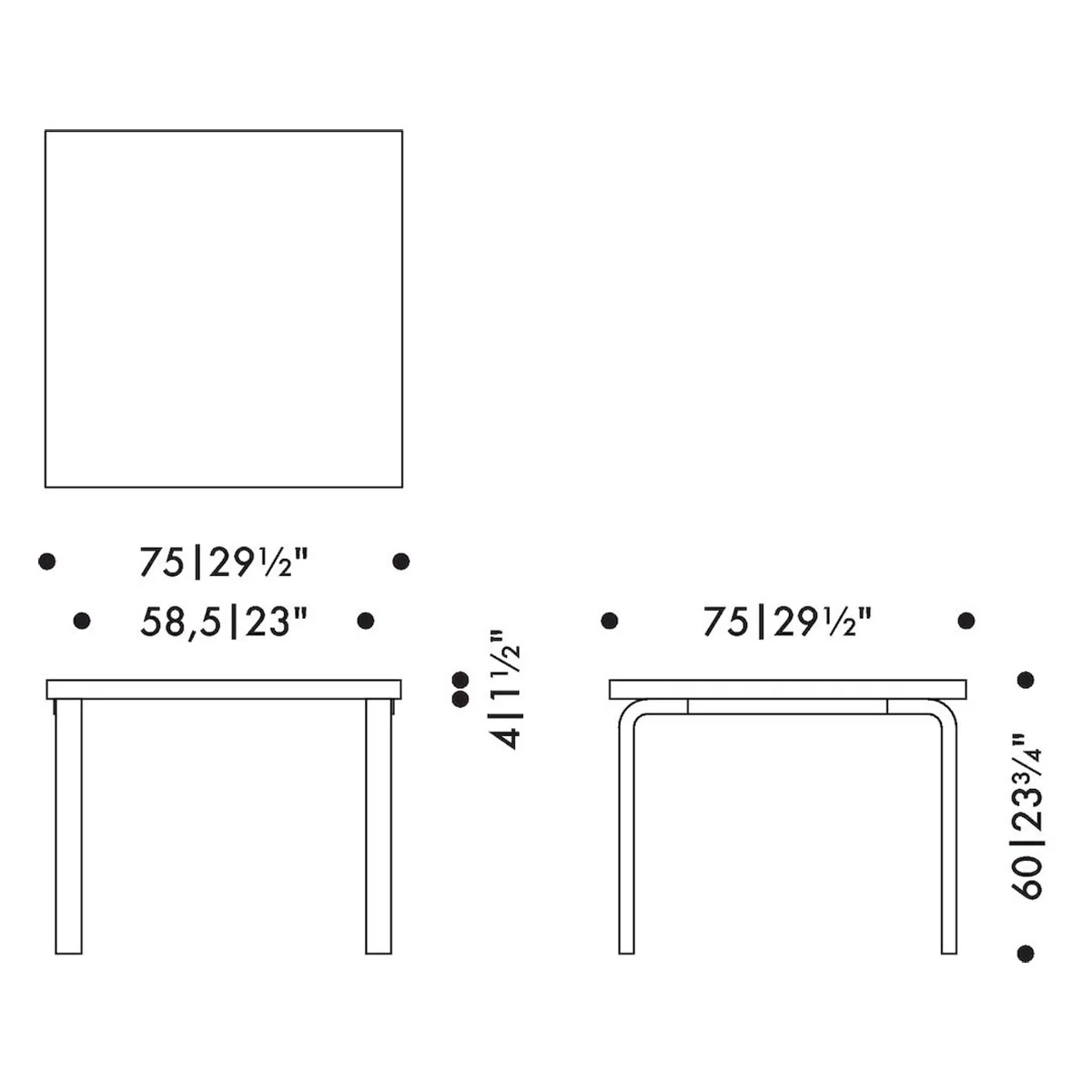 Artek Alvar Aalto 81C - Children's Table - Image 4
