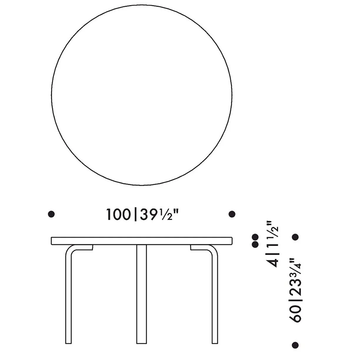Artek Alvar Aalto 90A - Children's Table - Image 5
