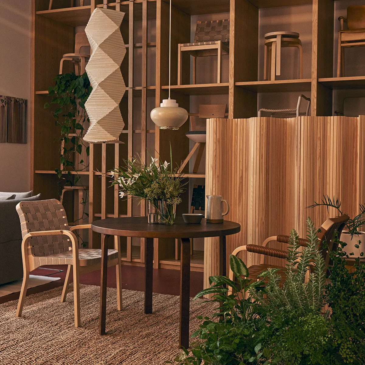 Artek Alvar Aalto Table 91 - Walnut Stained - Image 6