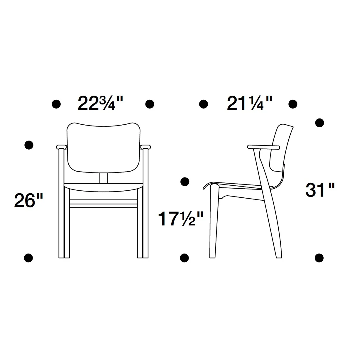 Artek Domus Chair - Image 7