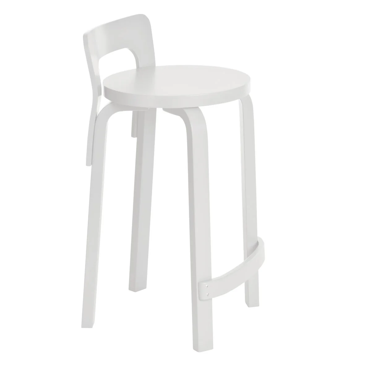 Artek Alvar Aalto K65 High Chair - Lacquered - Image 3