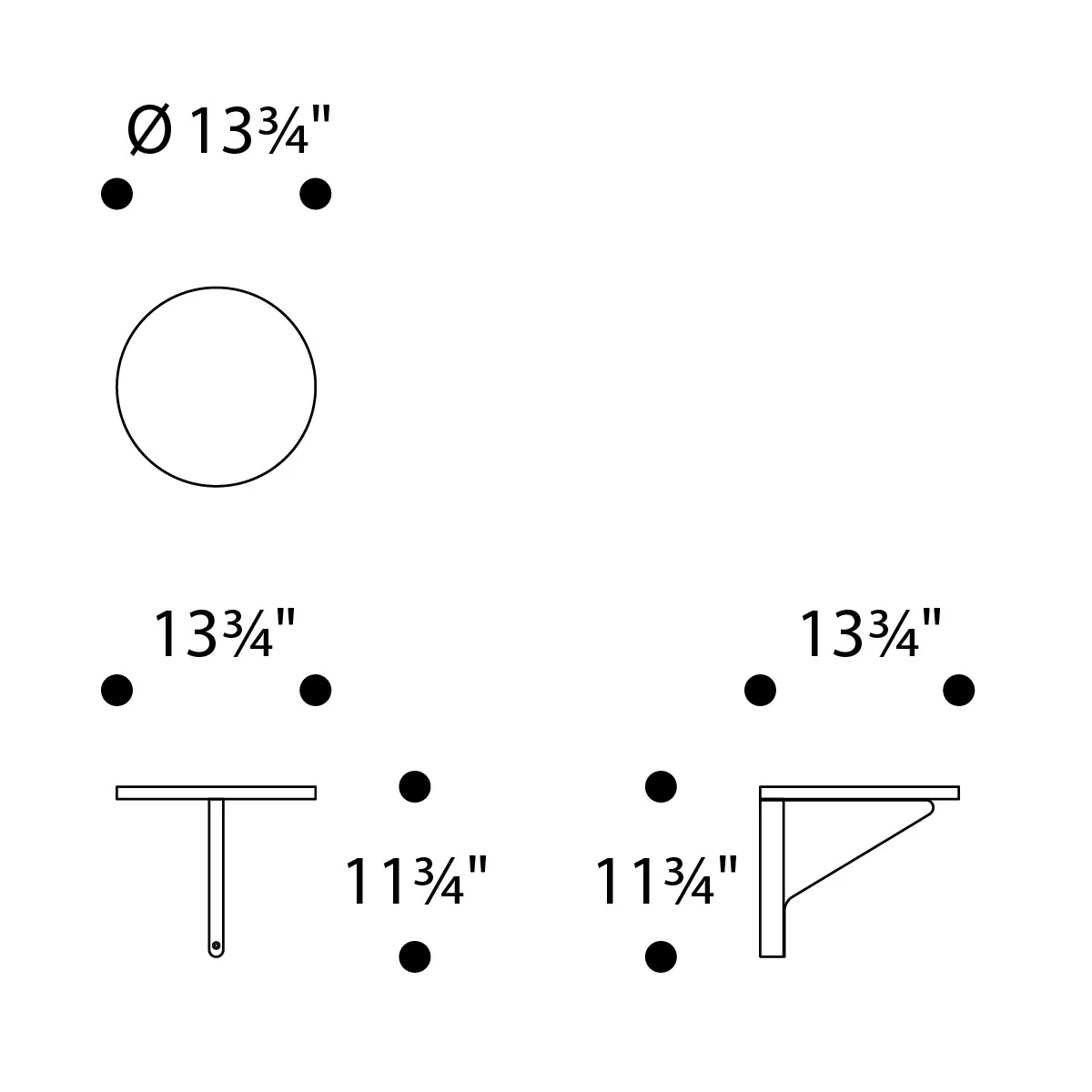 Artek Kaari REB 007 Round Wall Shelf - Image 3