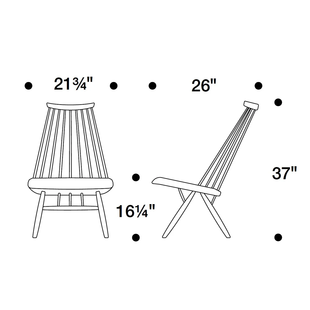 Artek Mademoiselle Lounge Chair - Image 3