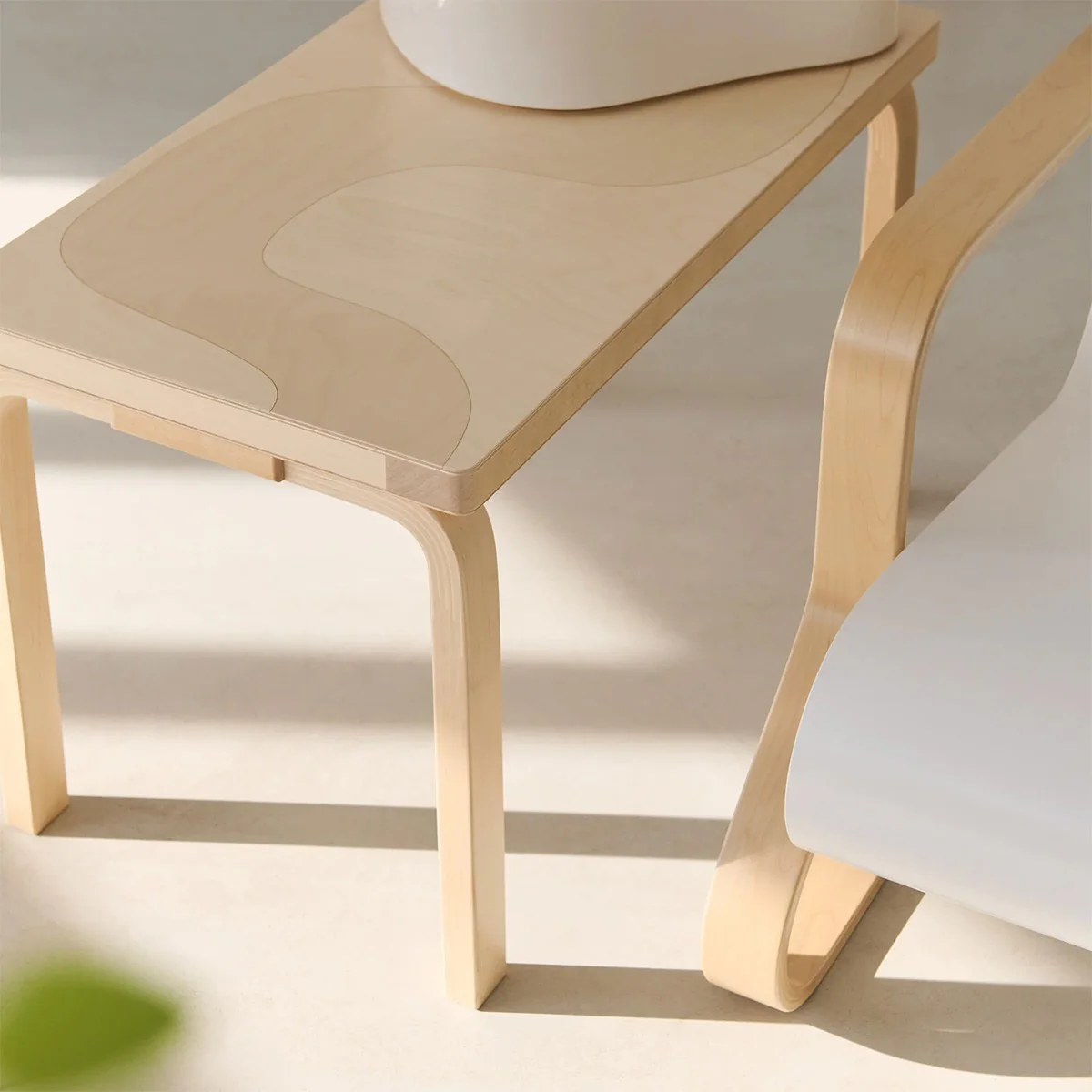 Artek + Marimekko Alvar Aalto Bench 153B Seireeni - 90th Anniversary Edition - Image 2