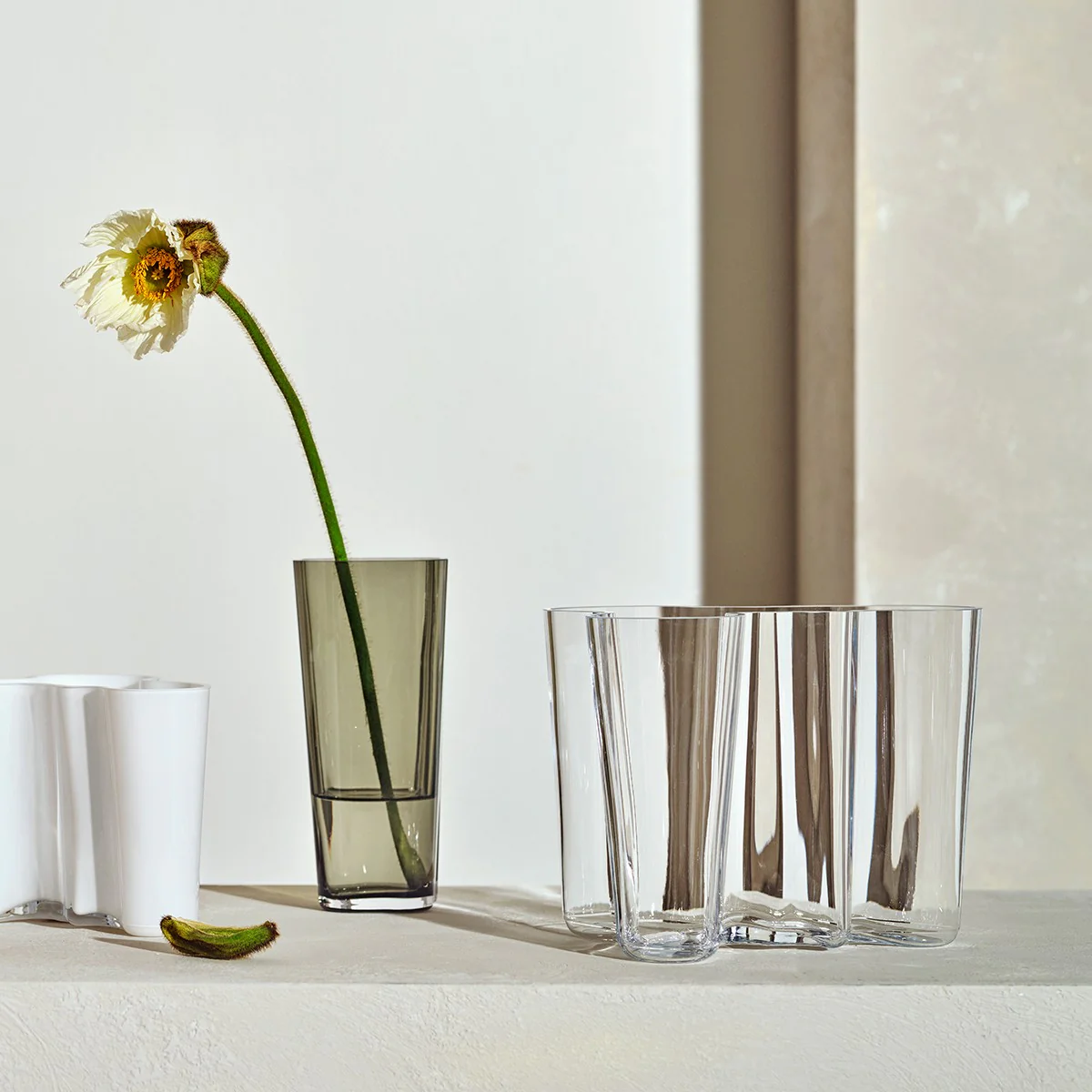 iittala Aalto Clear Vase - 6-1/4" - Image 5