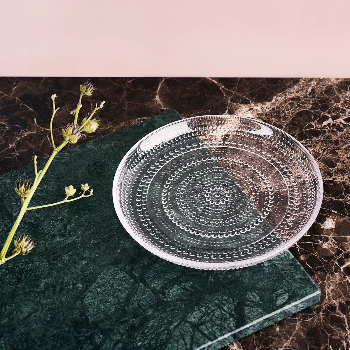 iittala Kastehelmi Clear Dinner Plate - Image 2