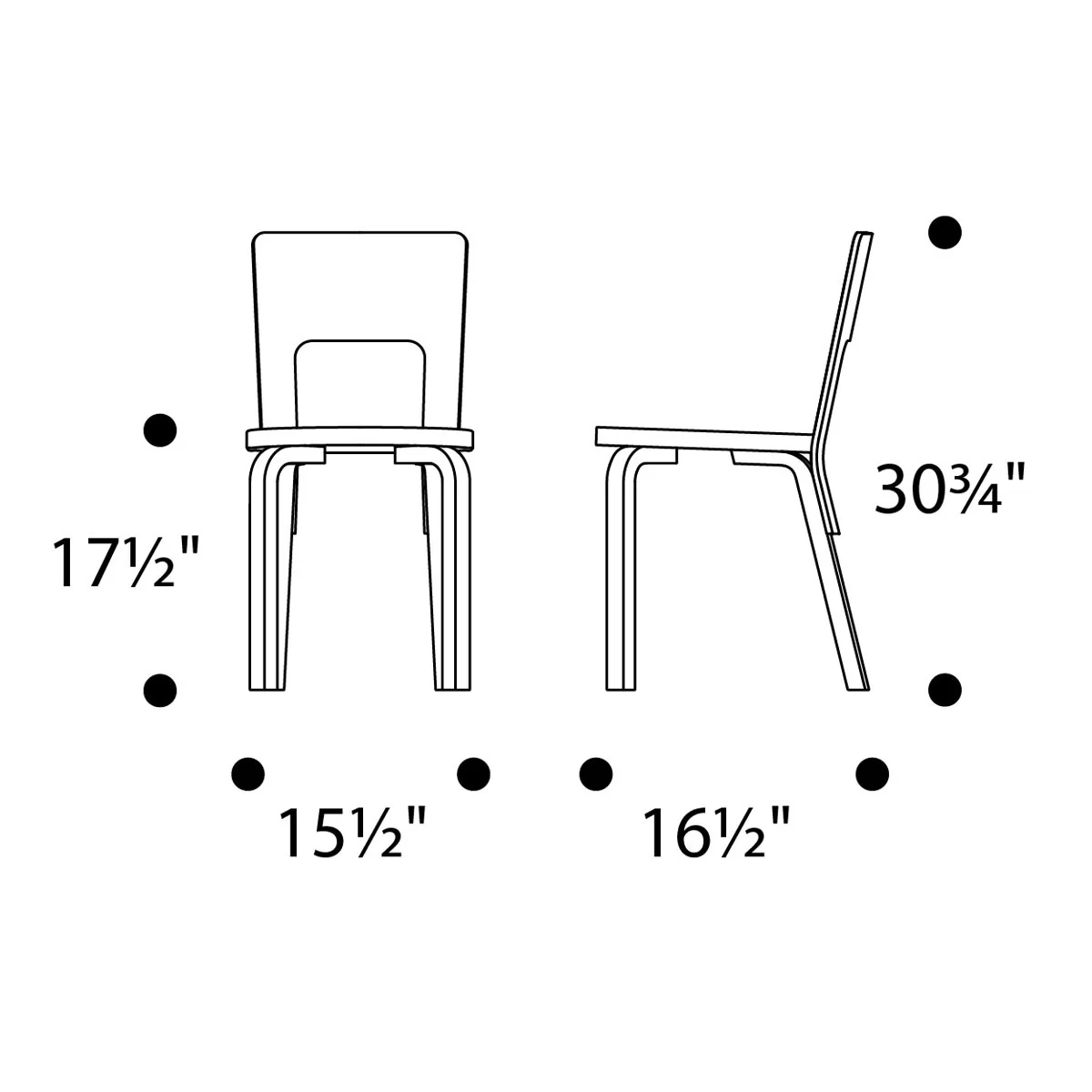 Artek Alvar Aalto 66 Chair - Image 3