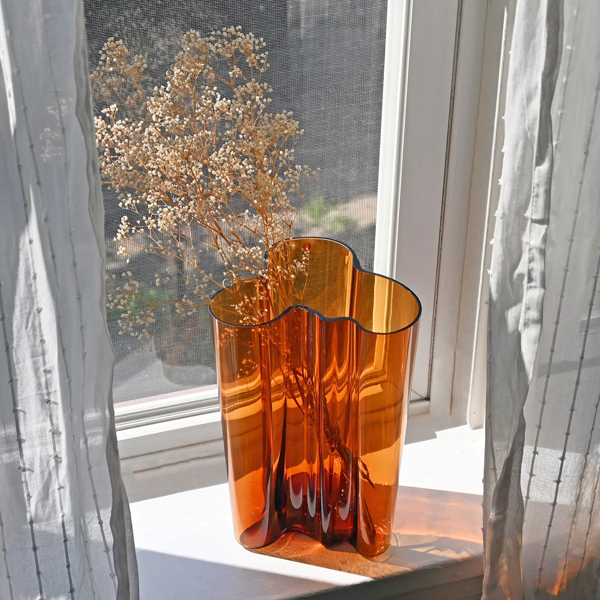 iittala Aalto Copper Vase - 10" - Image 2