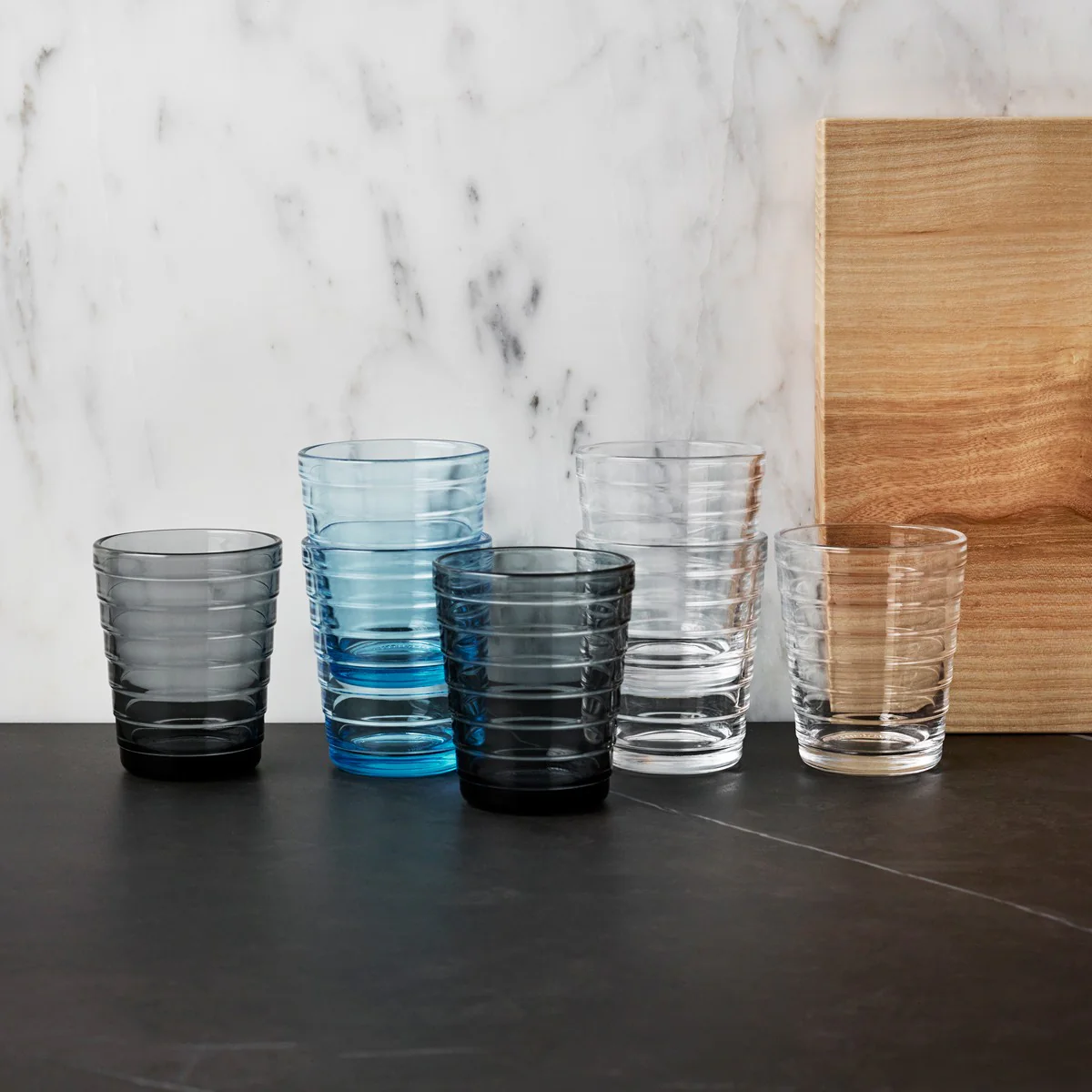 iittala Aino Aalto Clear Medium Tumblers - Set of 2 - Image 6