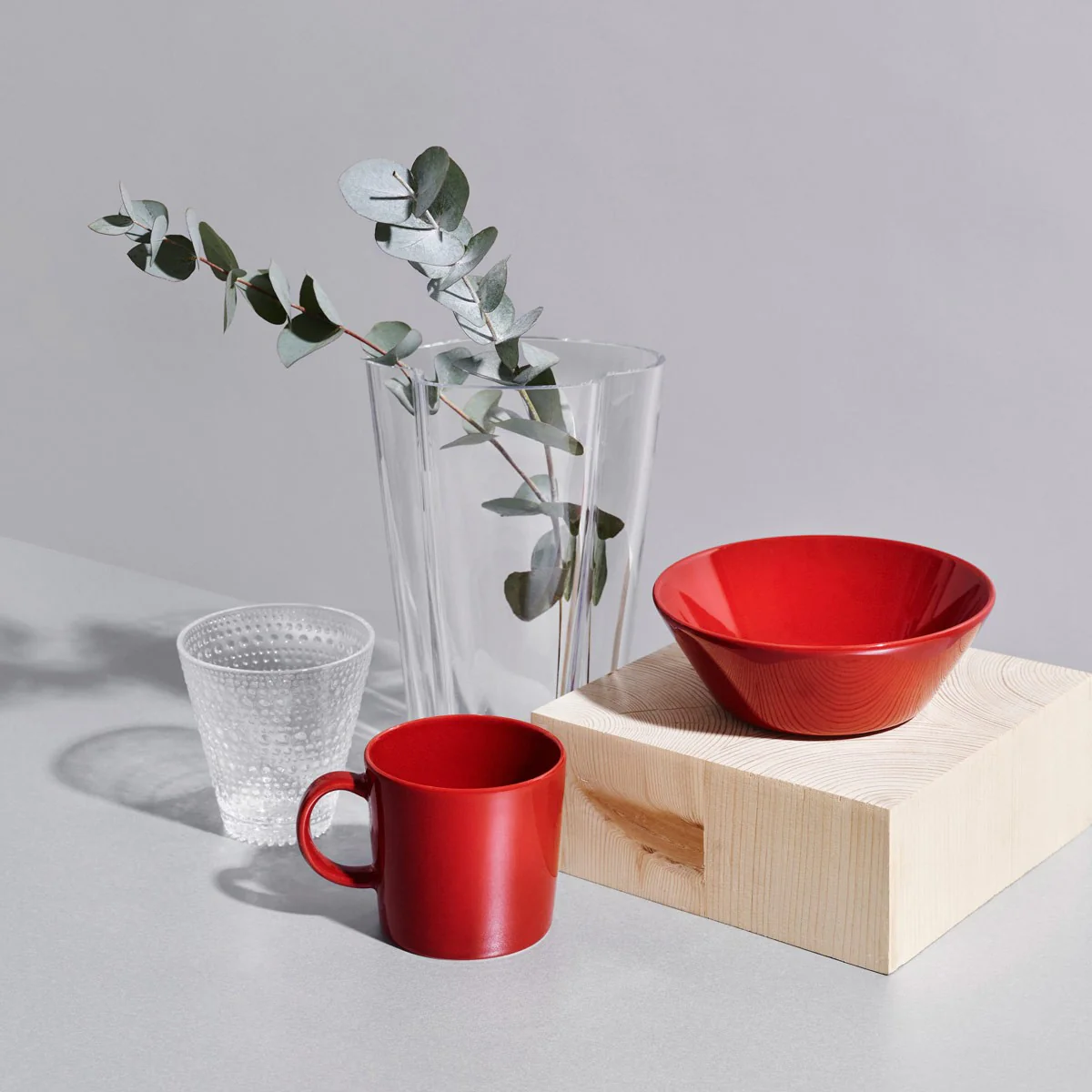 iittala Aalto Clear Vase - 8-3/4" - Image 4
