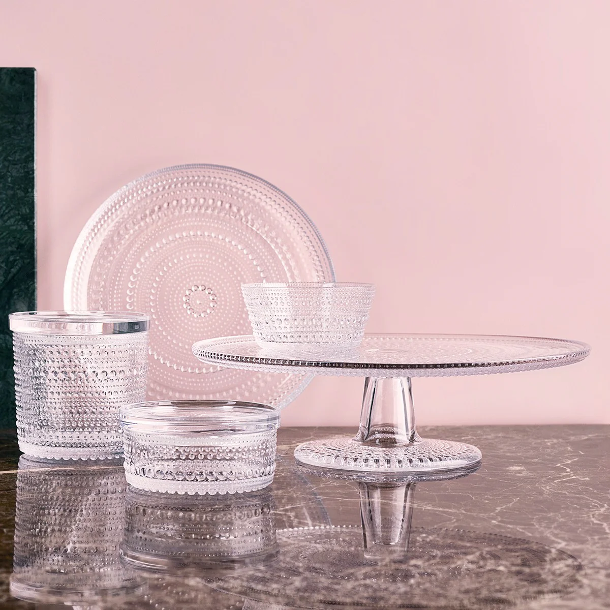 iittala Kastehelmi Clear Dessert Bowl - Image 2