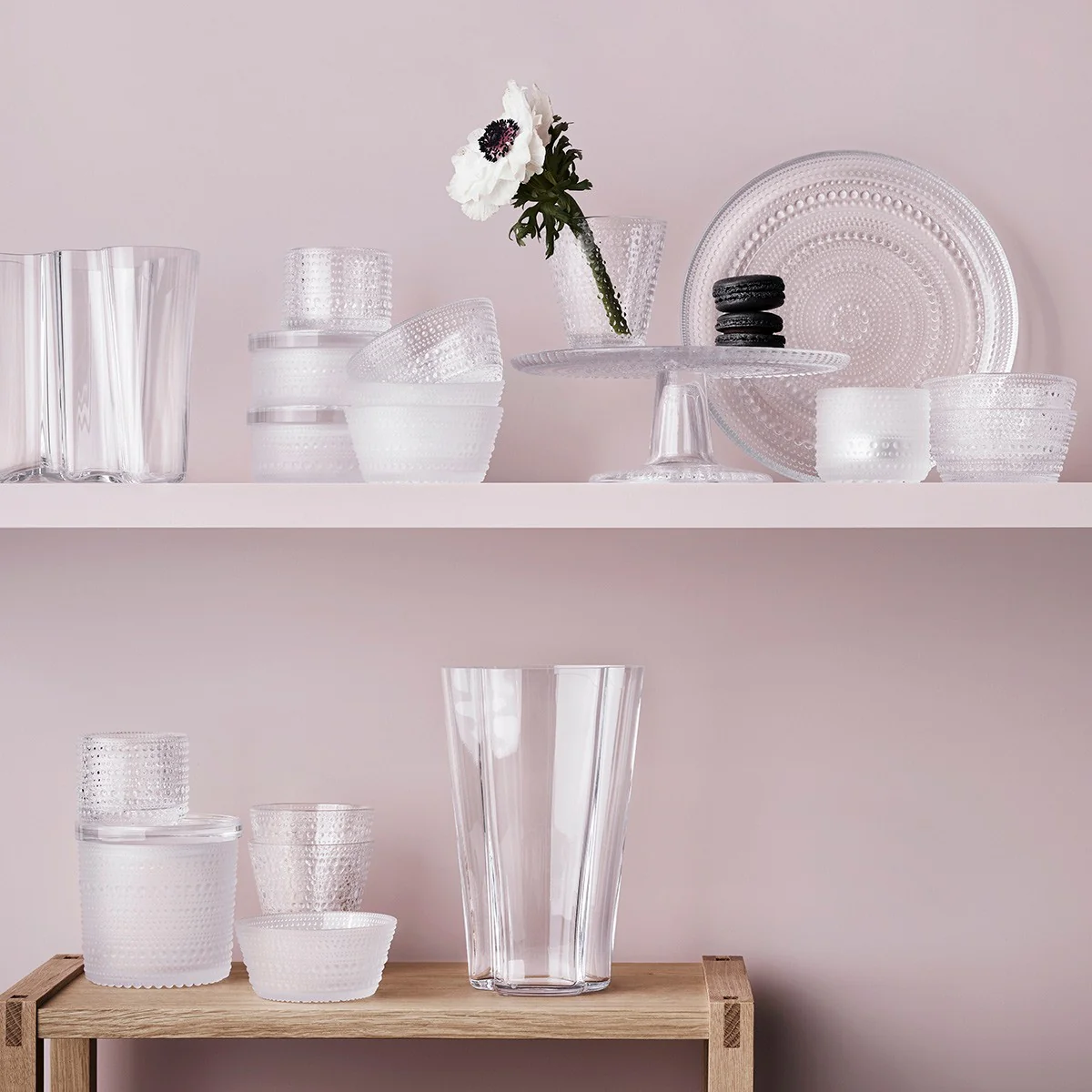 iittala Kastehelmi Clear Dessert Bowl - Image 3