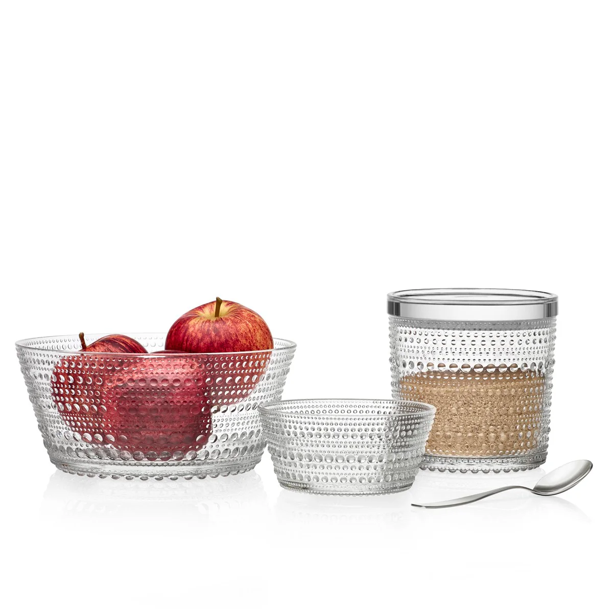 iittala Kastehelmi Clear Large Jar - Image 4
