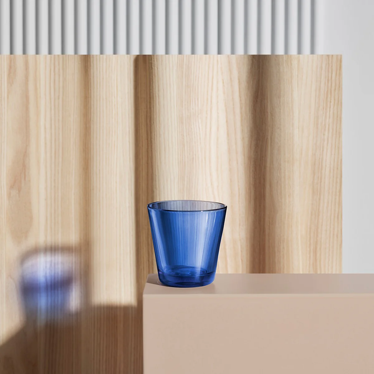 iittala Kartio Ultramarine Blue Medium Tumblers - Set of 2 - Image 3