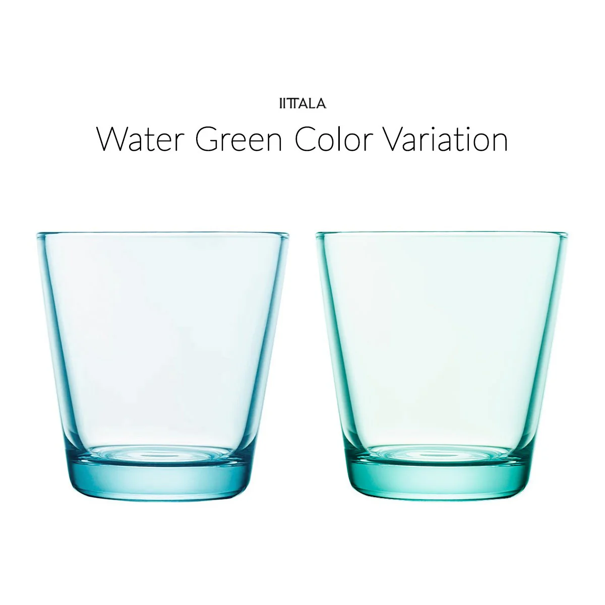 iittala Kartio Water Green Medium Tumbler - Set of 2 - Image 3