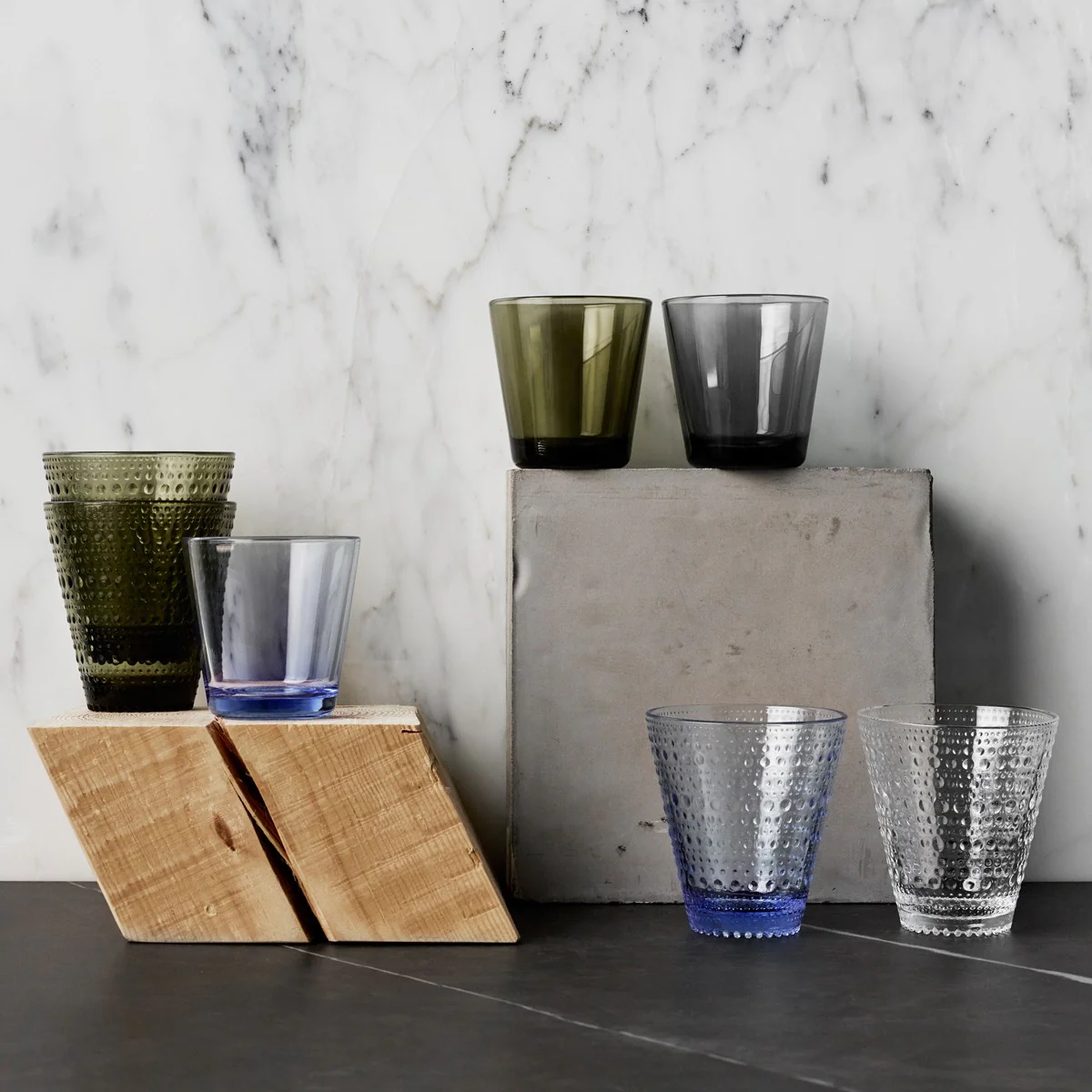 iittala Kastehelmi Aqua Tumblers - Set of 2 - Image 3