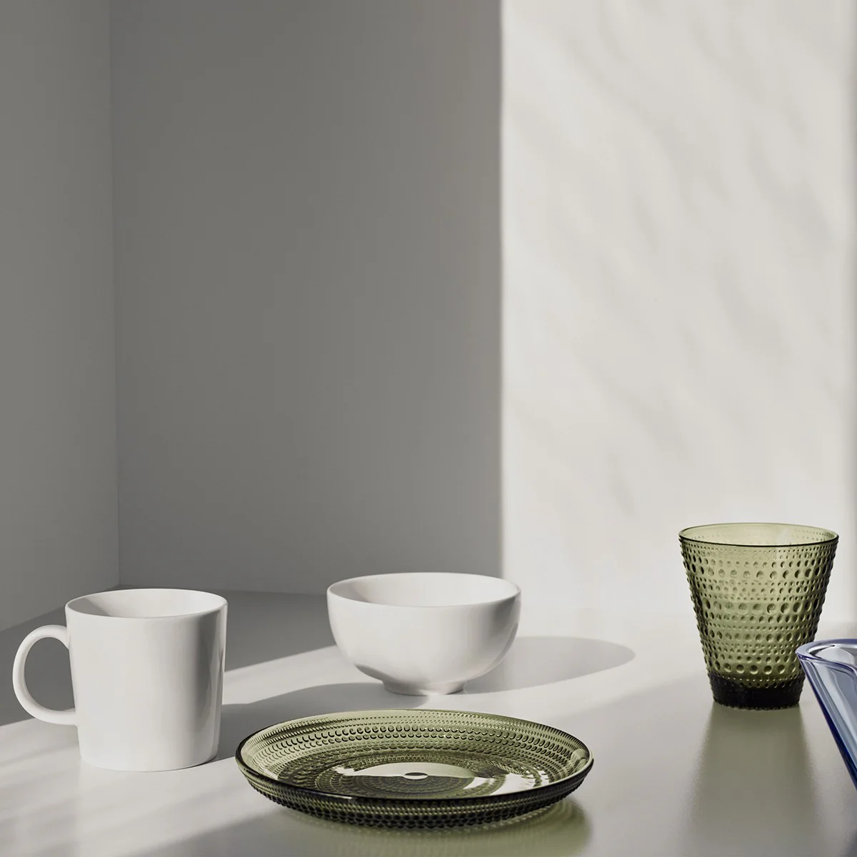 iittala Kastehelmi Pine Green Salad Plate - Image 2