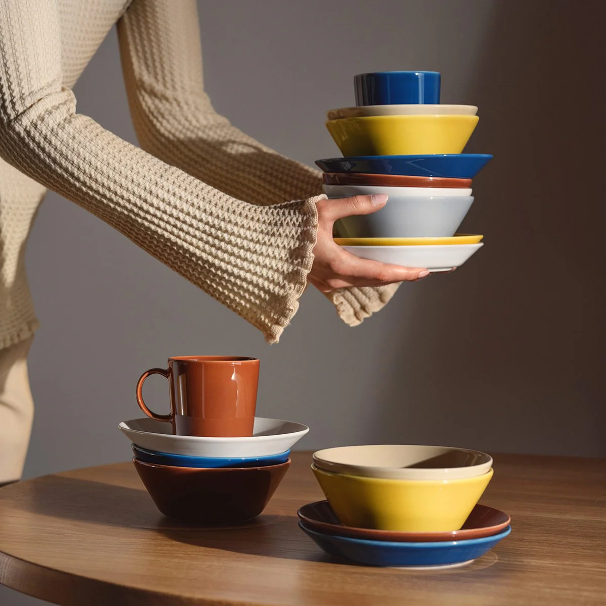 iittala Teema Linen Pasta Bowl - Image 3