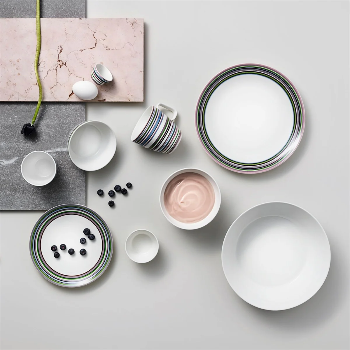 iittala Origo Beige Salad Plate - Image 3