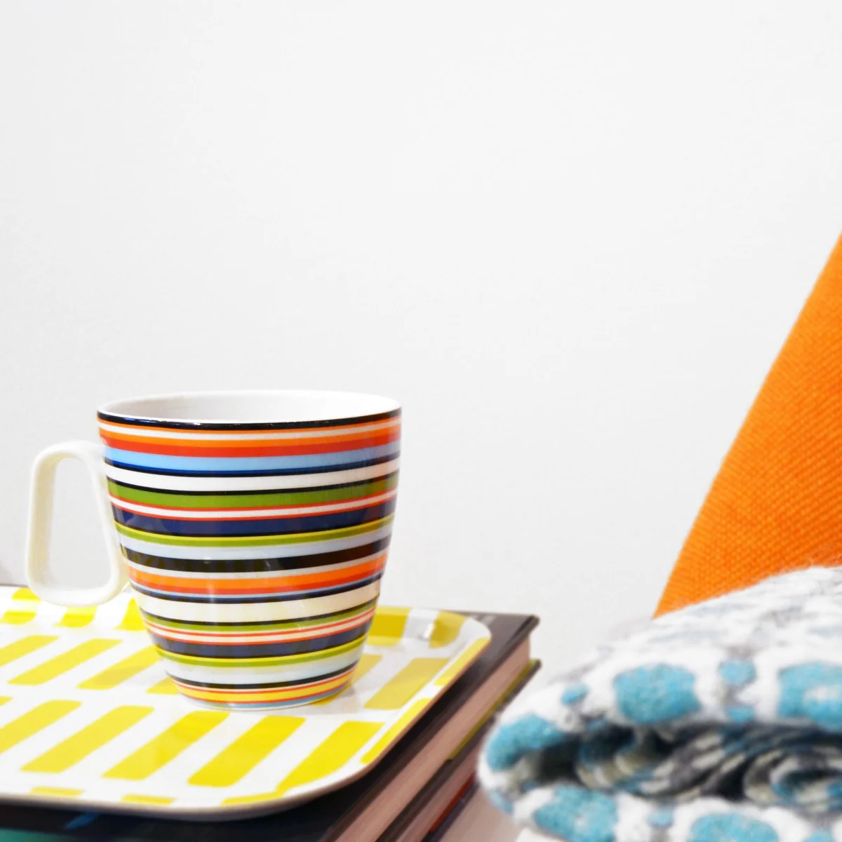 iittala Origo Orange Mug with Handle - Image 4